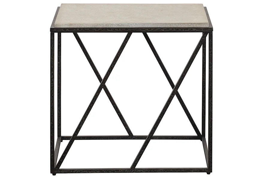 Boulder End Table by Bassett at Esprit Decor Home Furnishings